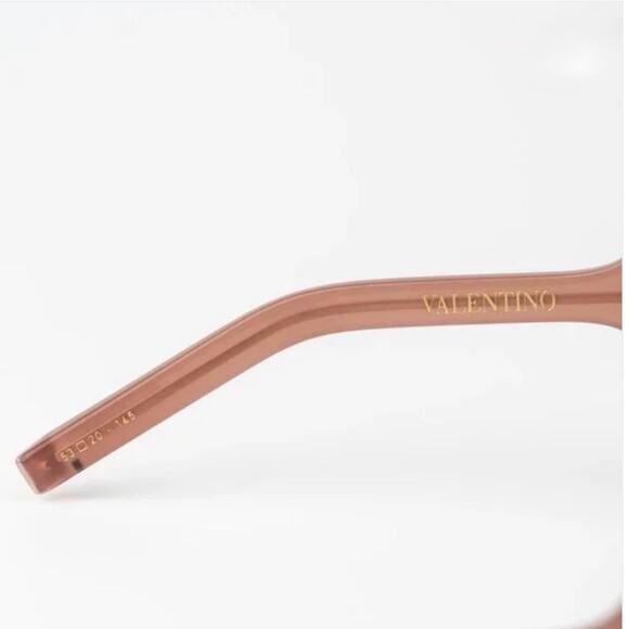 New! Valentino V SOUL VLS 127B Designer Brown Sunglasses, Authentic main image 7